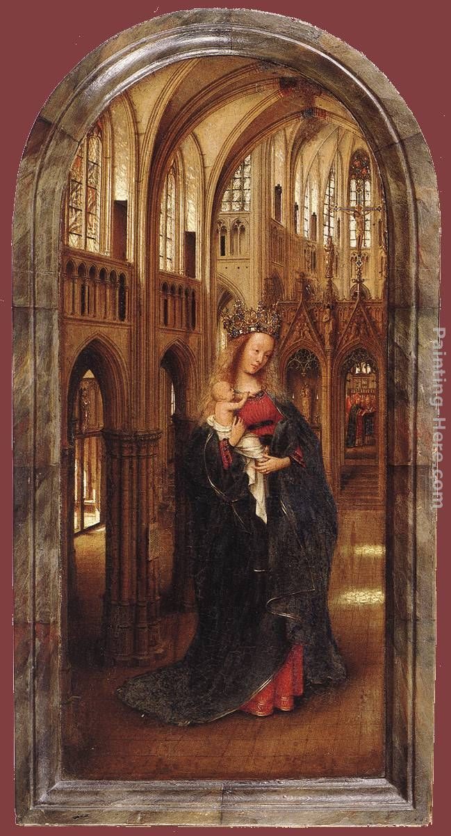 Jan van Eyck Madonna in the Church